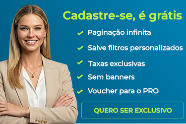 Benefícios de criar conta - Acesse taxas exclusivas